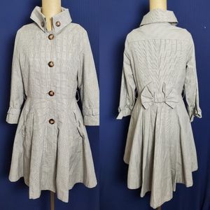 Ladies Glen Plaid Coat Size XS